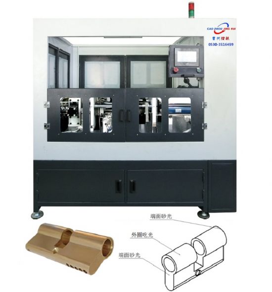 點擊查看詳細(xì)信息<br>標(biāo)題：JZ-12.7C自動鎖殼拉光拉絲機 閱讀次數(shù)：1221